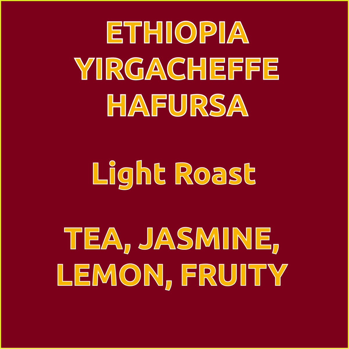 Photo of Ethiopia Yirgacheffe Hafursa