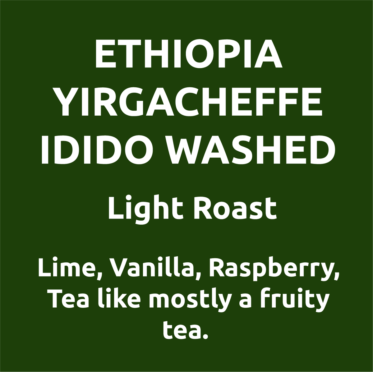 Photo of Ethiopia Yirgacheffe Idido Washed