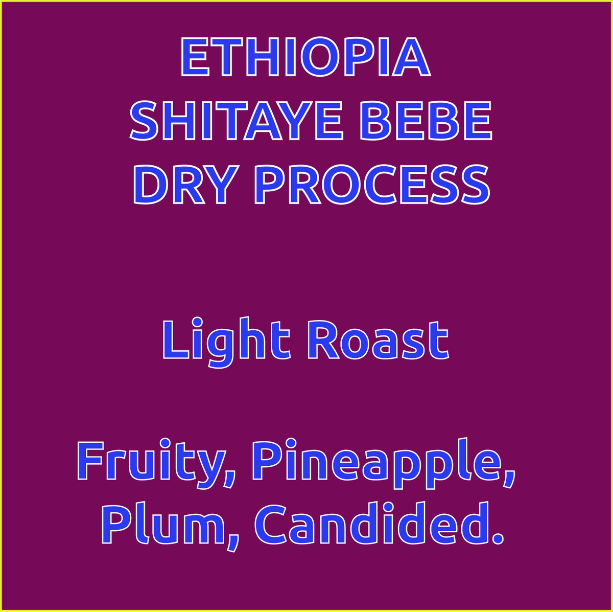 Photo of Ethiopia Chelchele Shitaye Bebe Dry Process