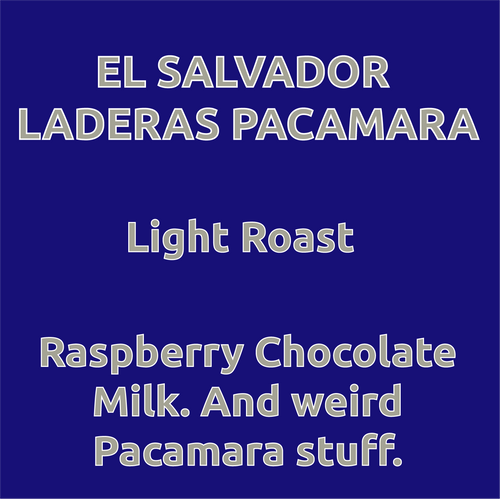 EL Salvador Pacamara Natural