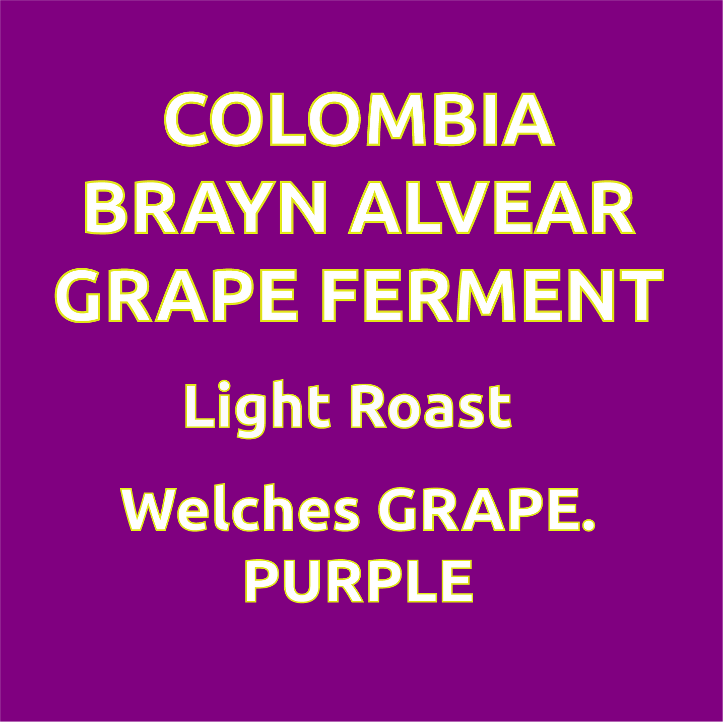 Photo of Colombia Bryan Alvear Grape Fruit Ferment