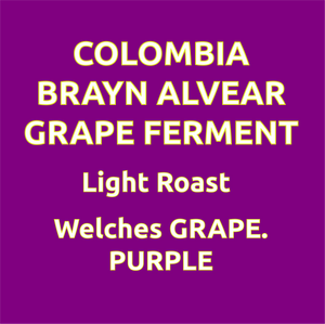 Colombia Bryan Alvear Grape Fruit Ferment