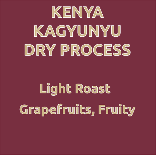 Kenya Kaguynu Dry Process