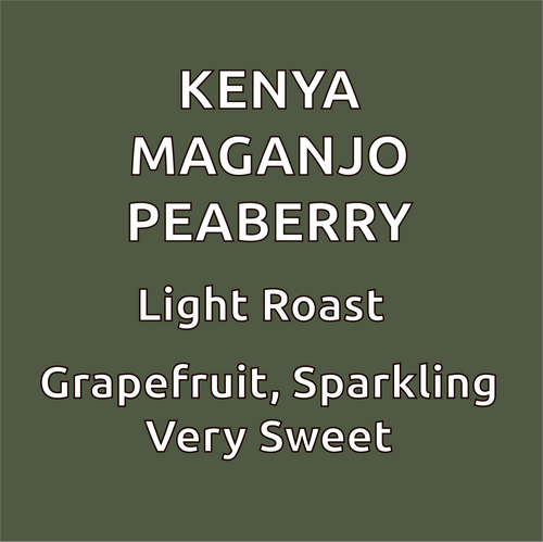 Kenya Maganjo Peaberry