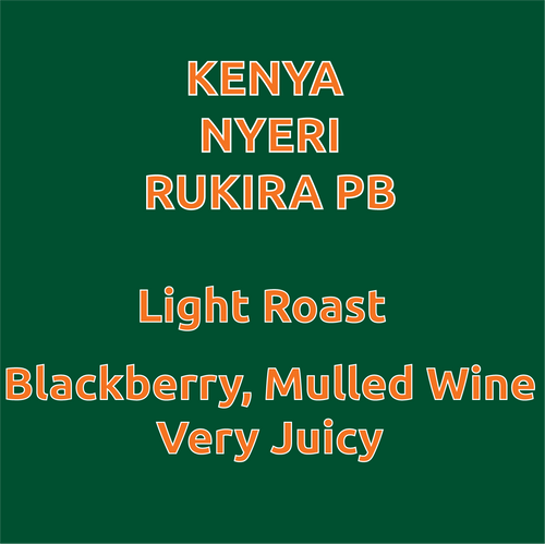 Kenya Nyeri Rukira Peaberry