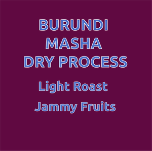 Burundi Masha Dry Process