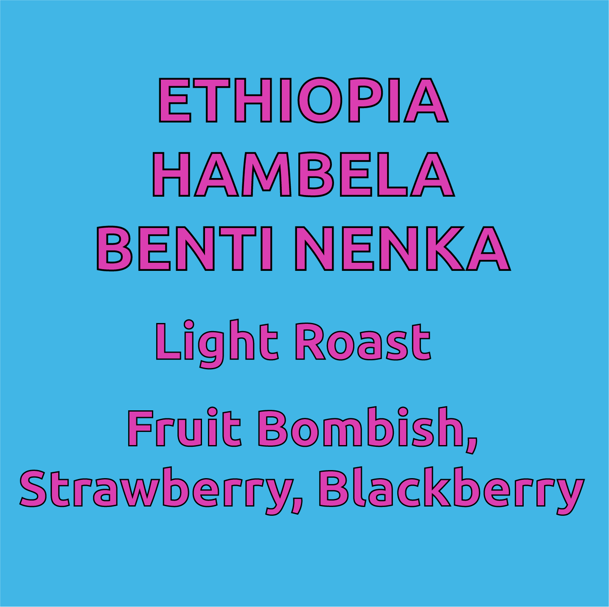 Ethiopia Hambela Benti Nenka – Royal Mile Coffee Roasters