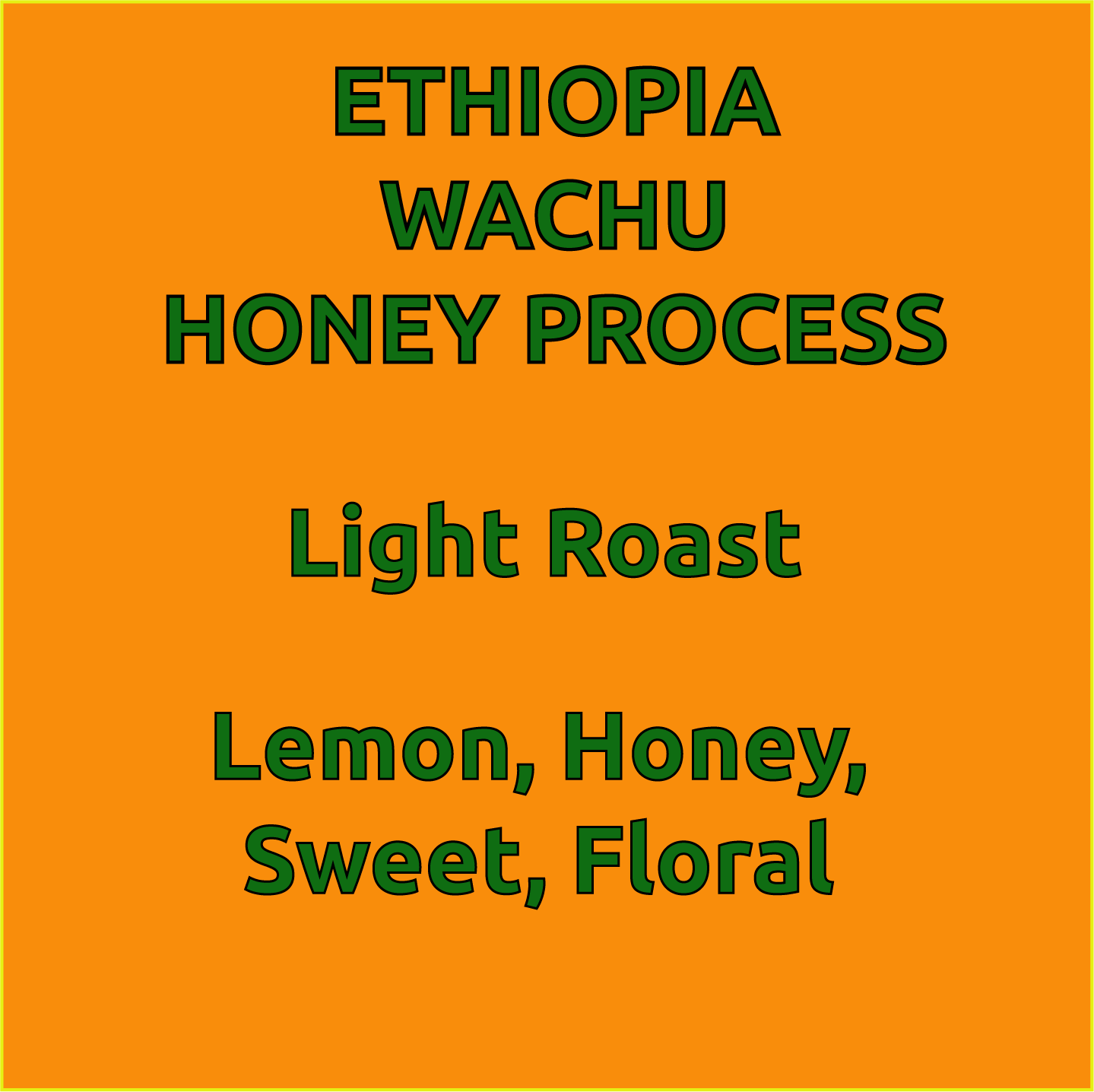 Photo of Ethiopia Haro Wachu Honey Process
