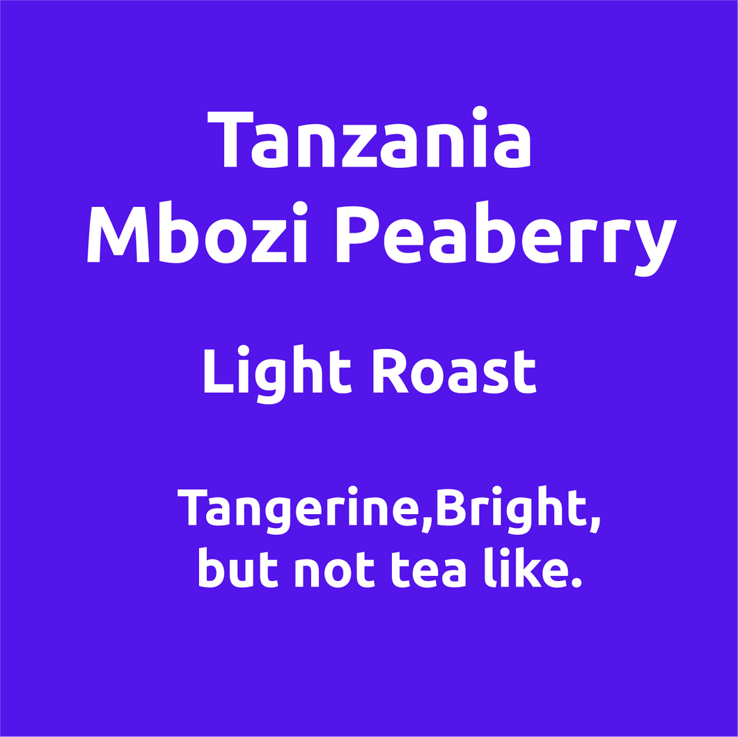 Tanzania Mbozi Peaberry